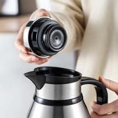 不锈钢保温壶双茶层真空壶办公室689家用高档大送礼商用水容量壶