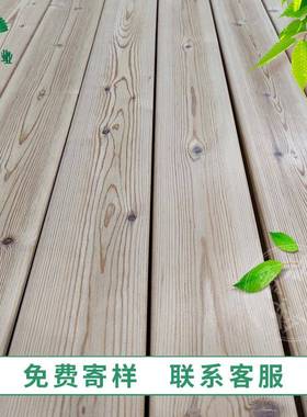 源头厂家深木度碳化林防腐外NZJ木樟子松防腐木户园碳化木材