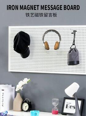 圆孔工洞洞板置物架饰品Rnc2QADx配件展示架墙上金收纳架五挂具墙