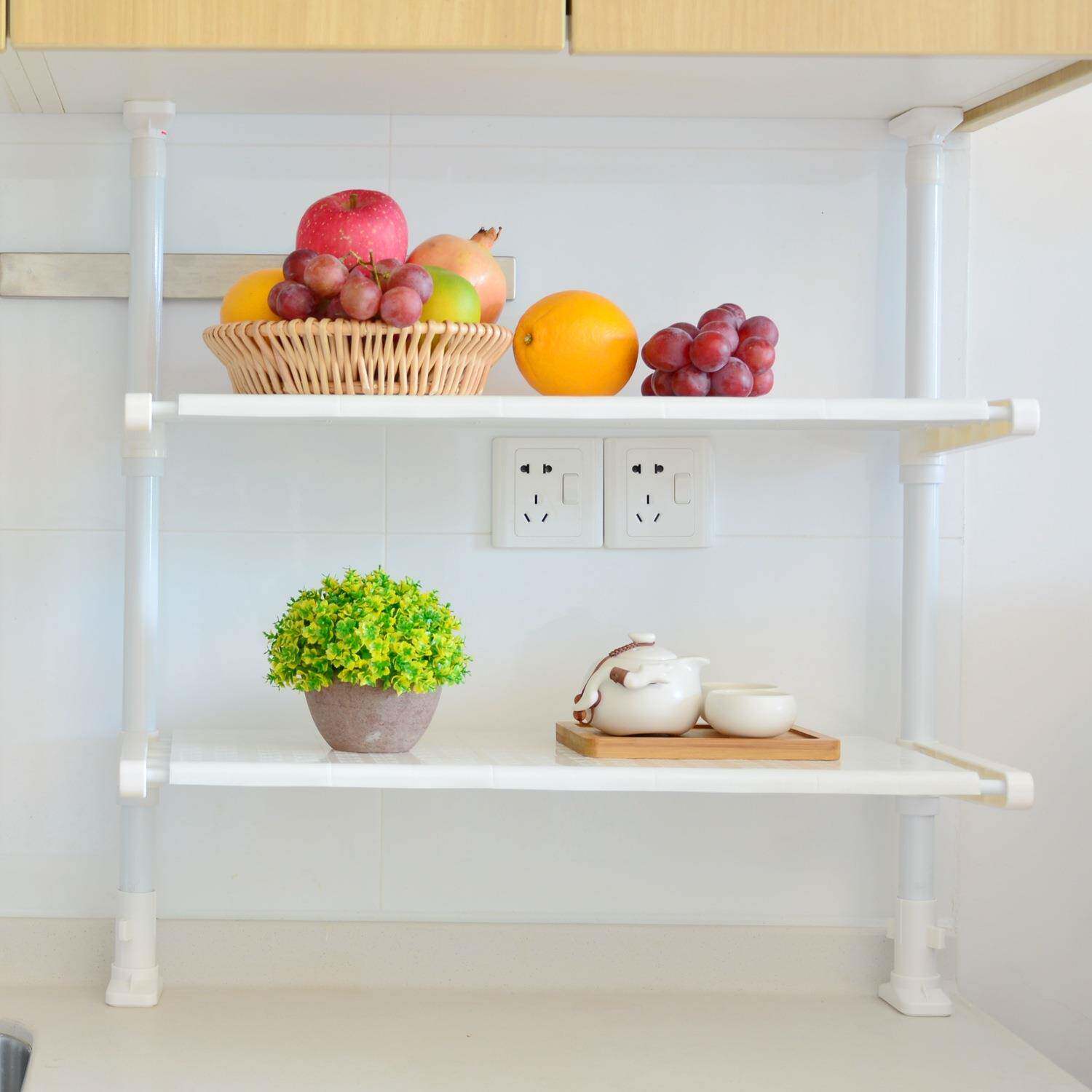 批品量顶天立地式厨房用收纳储物架JS-0012X架水架微波炉置物架层