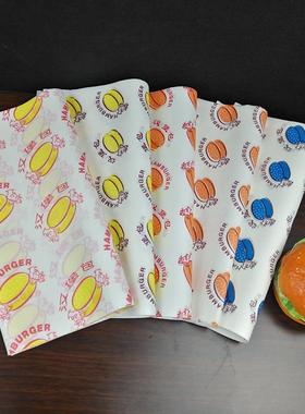 汉堡防纸油纸一纸次XIB性烘焙用淋防油膜包装纸