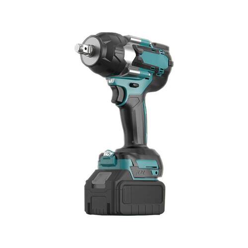 44480Nm无锂电冲击扳手2刷1V充电套扳手汽修架子工锂电筒0工具