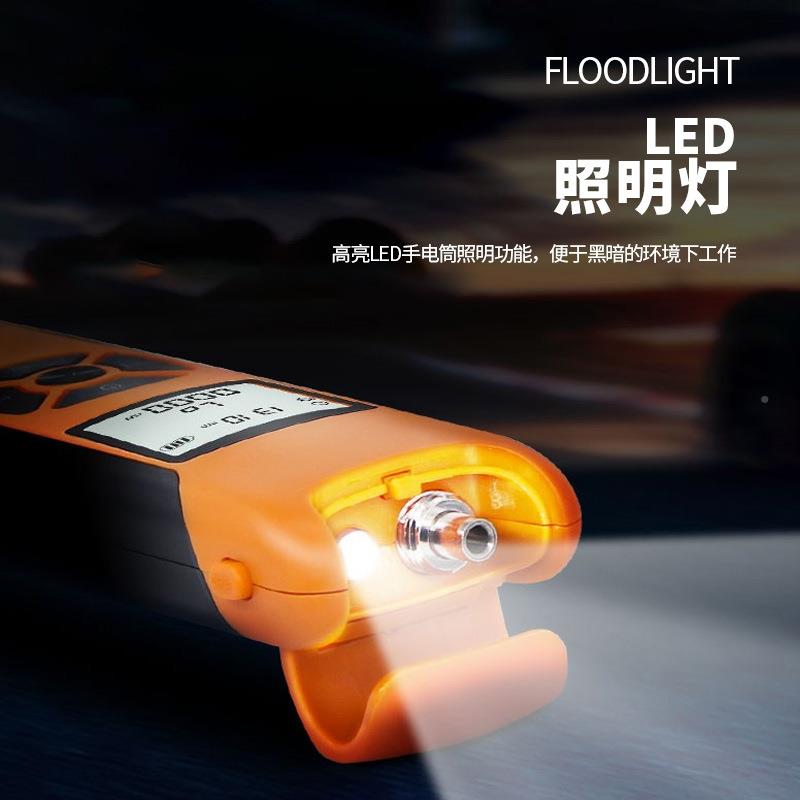 高精度光功率计光纤光率计光光纤检光测仪迷你红一体机光纤收功器