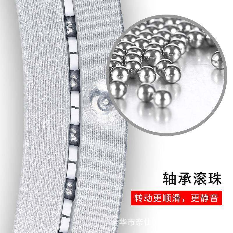 餐桌转家盘底座消音铝转芯玻圆桌实木桌子大理石璃饭wp203-12桌转