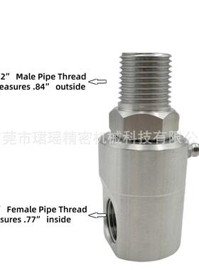 1/2英寸MXF软管卷盘旋接头512接4-Ni-AL重型软管卷9435盘转旋转头