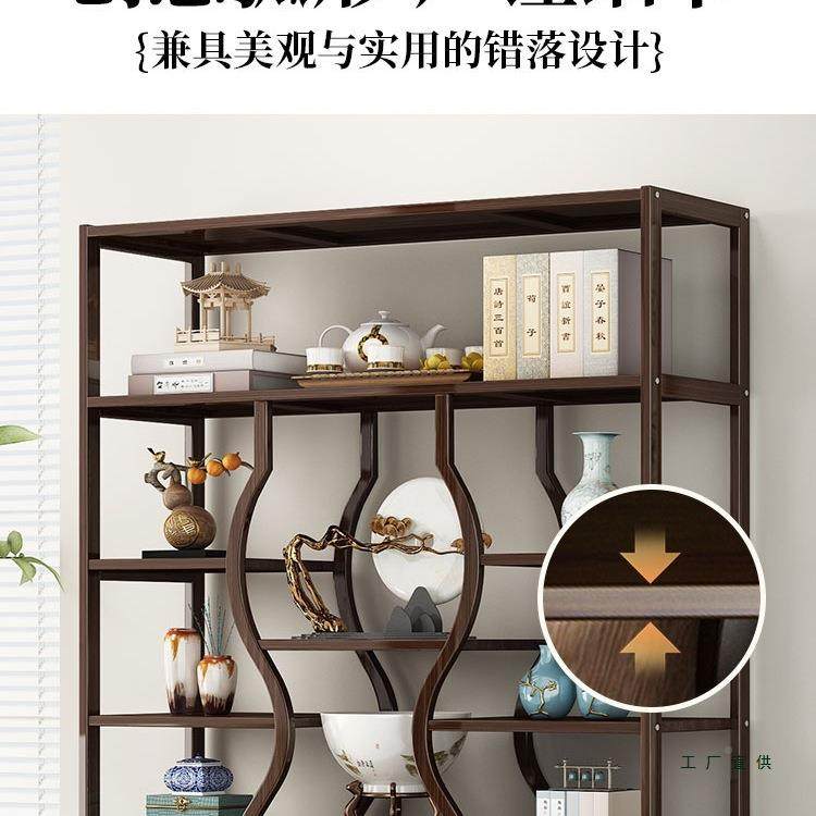 新中式博古架实叶茶茶柜置物架现代简约茶室茶展示架具985收纳木,基础建材,脚轮/万向轮,淘宝优惠券,粉丝福利购,淘宝优惠卷