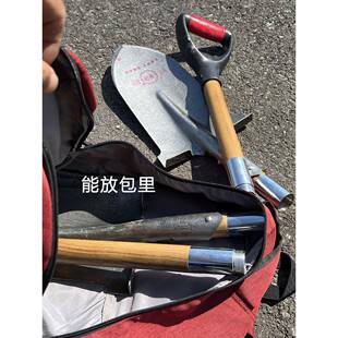 加铁厚铁锹锰钢挖无品牌/土铲子小锨户外锨头可折叠拆卸锹车载探