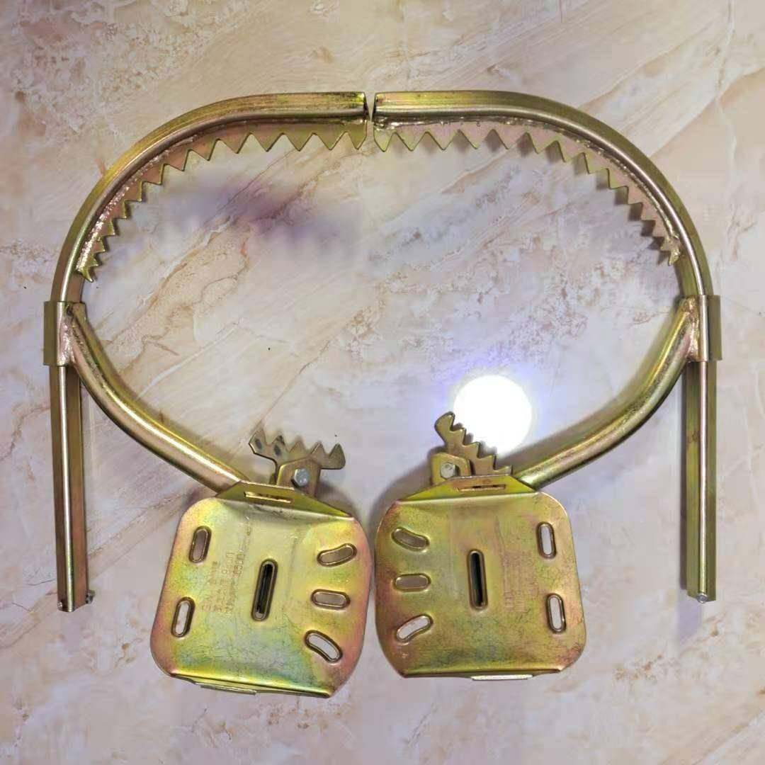 厂家直发电工蹬扣水脚泥杆扣杆爬杆铁鞋碳钢电工脚扣脚多WZP型号