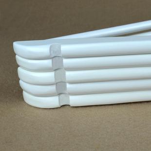 实木衣架白色服装 扁钩酒店架LUN防滑衣挂包 店质衣无架痕衣撑木裤