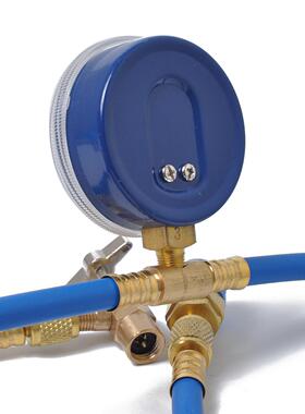 R13A汽车空调冷剂雪种冷4媒加氟加液表注加管工制具气BAJ补充加氟