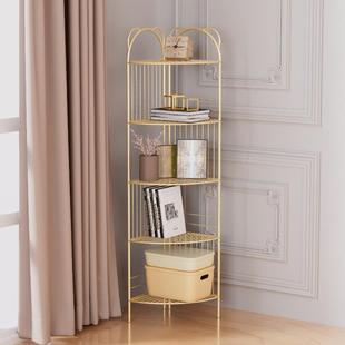 现代客简约拐角收纳铁架卫间转角置物架厅卧室多墙层生三jjt951角