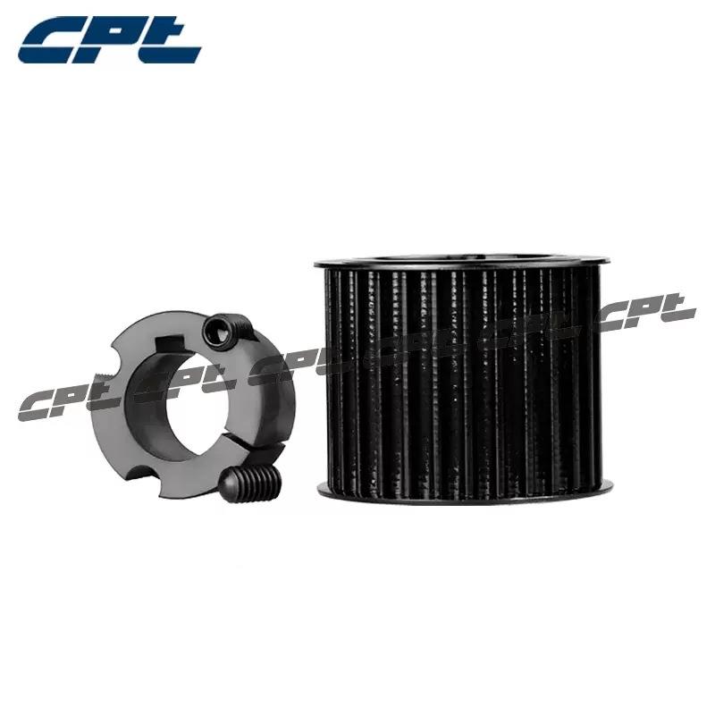 CTL28-8MPT同步TL轮8-8M-5045钢铸铁2铝材质同步轮带厂家