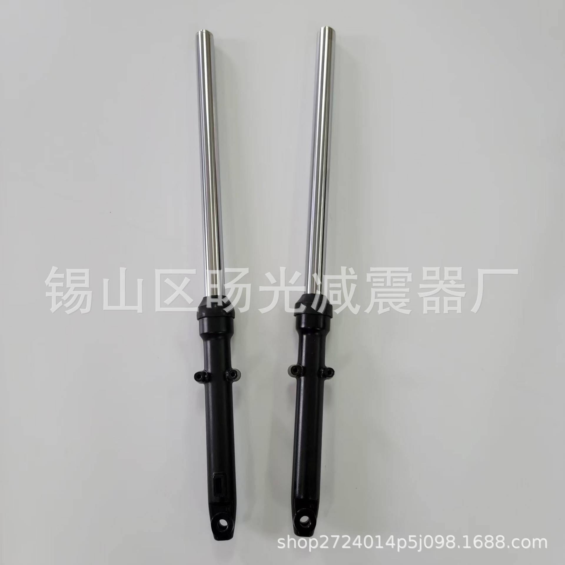 ft150/25/27/660摩托车1减震无阳45光减锡器震配件电动车前避震