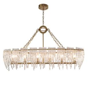 意大展利后现代轻奢工创意手冰川玻璃性设计师别墅样板6840间厅个