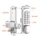 合防水门防锌冻横栓机械密码 锁户外庭院OS25铁门金木门办公室锁