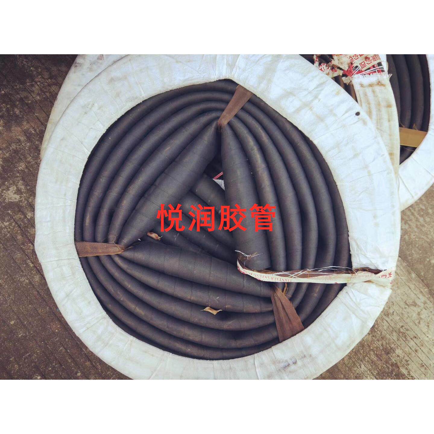 厂家直销黑色夹布胶管泥浆管高压管输水管水泵软管空气管橡胶管