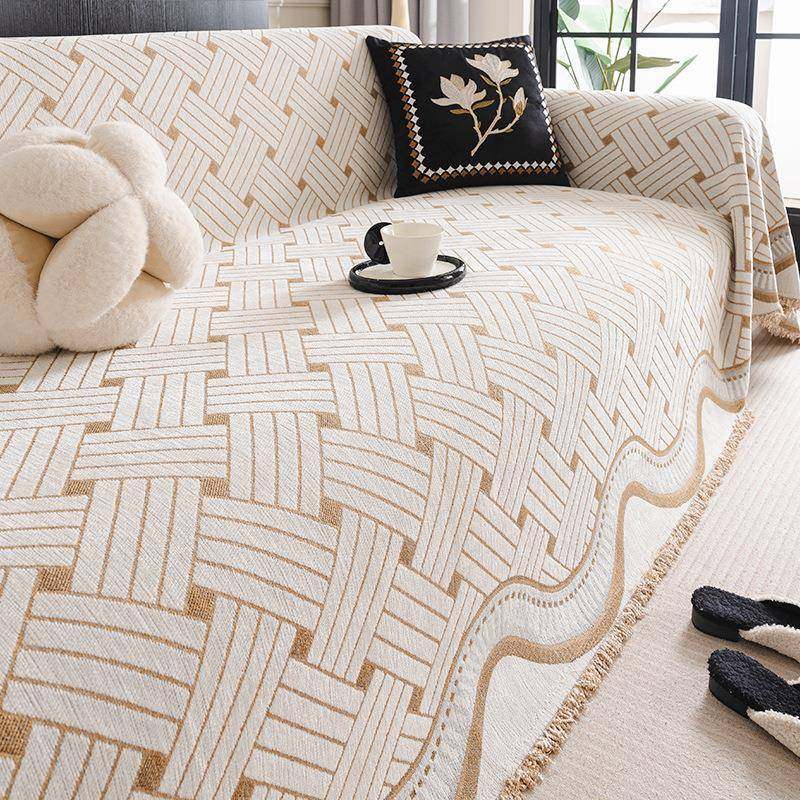 高档沙发盖布四季通用防滑雪尼尔现代简约沙发巾一片式全盖毯,鲜花速递/花卉仿真/绿植园艺,割草机/草坪机,淘宝优惠券,粉丝福利购,淘宝优惠卷