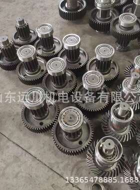 40t刮板机减速机配件 js40减速机一轴总成 三轴四轴 JS75配件