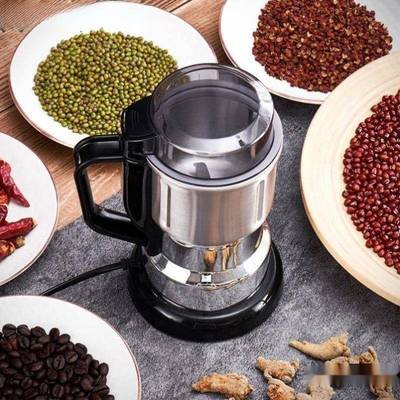 打花椒面辣椒粉的机器家用干湿两用小型打粉机超细研磨机五谷杂粮