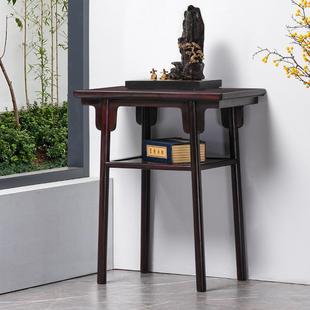 血檀木小条案中式复古玄关台实木明式条桌案台古典边桌供桌