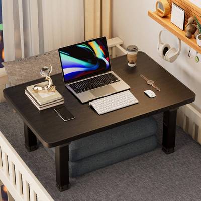 加大款可折叠床上电脑桌宿舍上铺学生学习桌飘窗笔记本办公小桌子