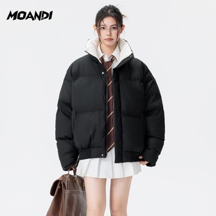 外套情侣同款 潮流百搭保暖棉衣冬装 防风棉服 加厚时尚 摩安迪新款