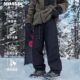 新款 羽绒裤 男女哈尔滨户外旅游直筒百搭保暖工装 摩安迪冬季 滑雪裤
