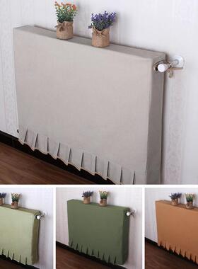 WBF758MT7HZ7纯色全包暖气罩装饰暖气防用老式暖气片套罩布艺防家