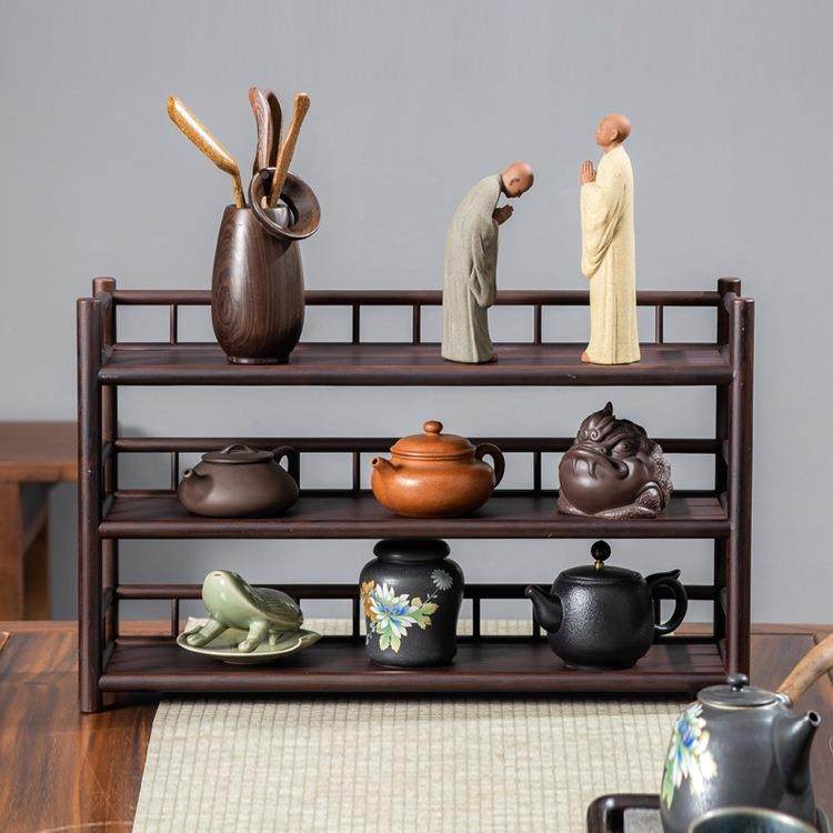 茶具物架桌面博985古架小型茶置台茶上茶桌茶柜架茶叶茶杯架子摆,基础建材,脚轮/万向轮,淘宝优惠券,粉丝福利购,淘宝优惠卷