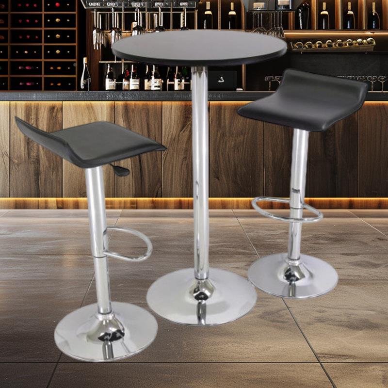 北欧风铁艺桌小圆桌简小桌家用高脚圆桌客厅咖啡台吧厅ZS-Z60约餐