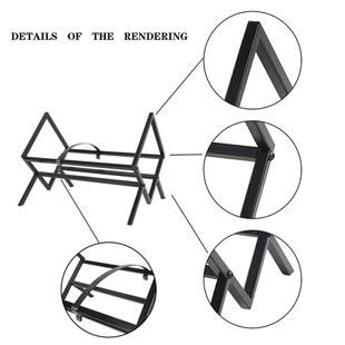 志桌QGO面创意书架黑胶唱储存架CD唱片展示架杂放置片架金属精铁