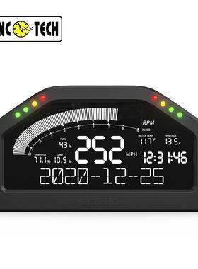 61020SNCO多ECH功能改装仪表TDO921汽车通用OBD2七I彩转速车速仪