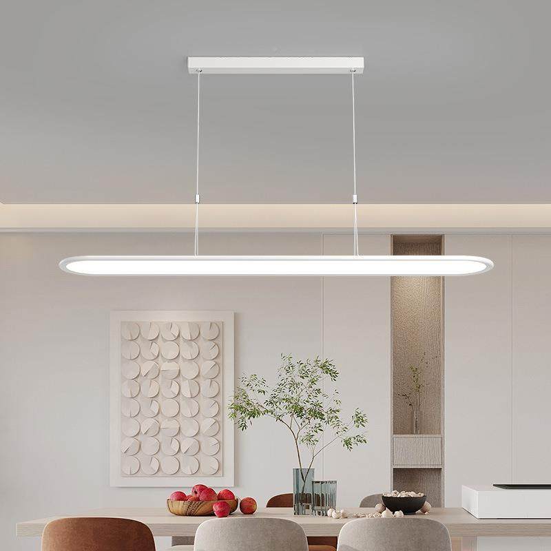 长条餐厅灯具代具简约家餐厅吊灯全光谱护眼用一字餐桌灯高级178,家装灯饰光源,智能吊灯,淘宝优惠券,粉丝福利购,淘宝优惠卷