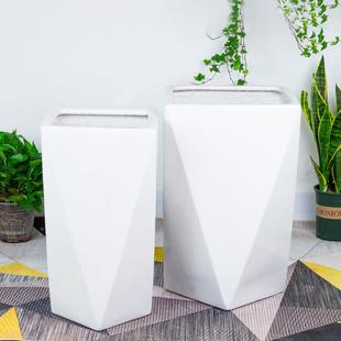 盆TXU陶瓷花大号约口径30以上 北欧简发财树兰花蝴蝶兰天堂鸟王