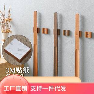 棍实磁人吸老长FOA柄提鞋鞋色鞋抽孕妇杆穿木鞋黑胡拔桃懒人