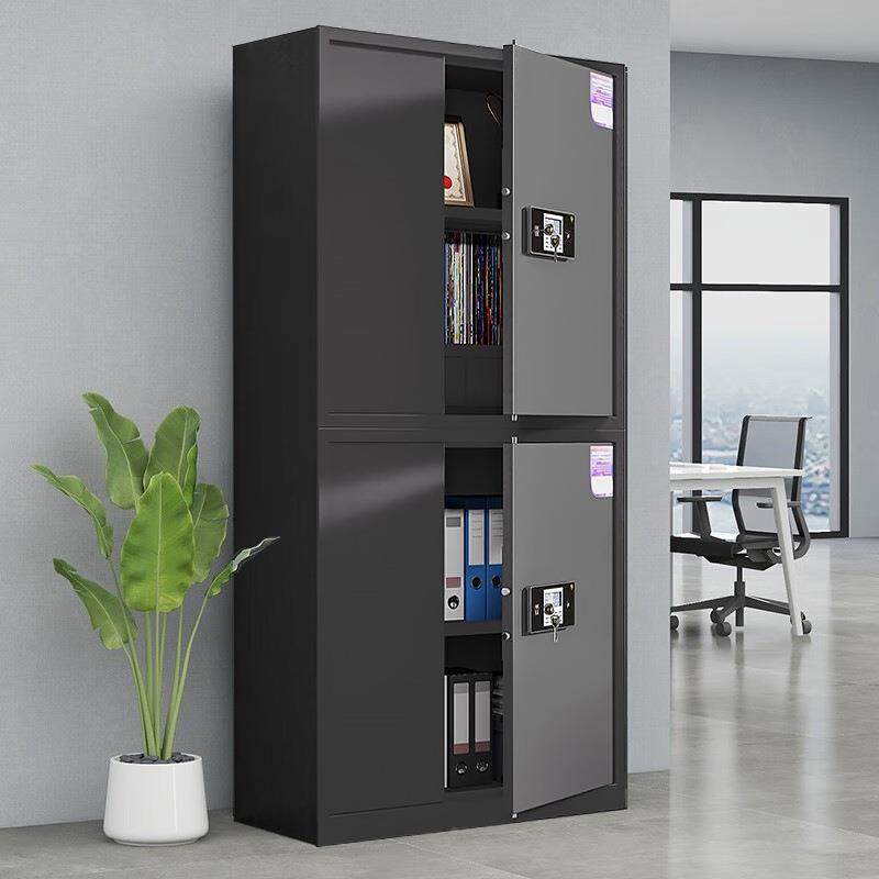 黑色务保密柜保密柜钢文件柜子密码锁储物柜指纹识别制档电案柜财,商业/办公家具,办公储物柜,淘宝优惠券,粉丝福利购,淘宝优惠卷