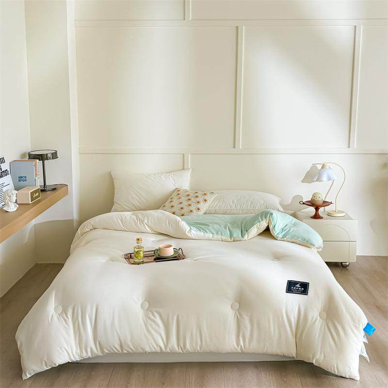 豆纤维秋被春冬被加厚大豆被子冬厚款棉被季双人保暖被芯11026夏,床上用品,化纤被,淘宝优惠券,粉丝福利购,淘宝优惠卷