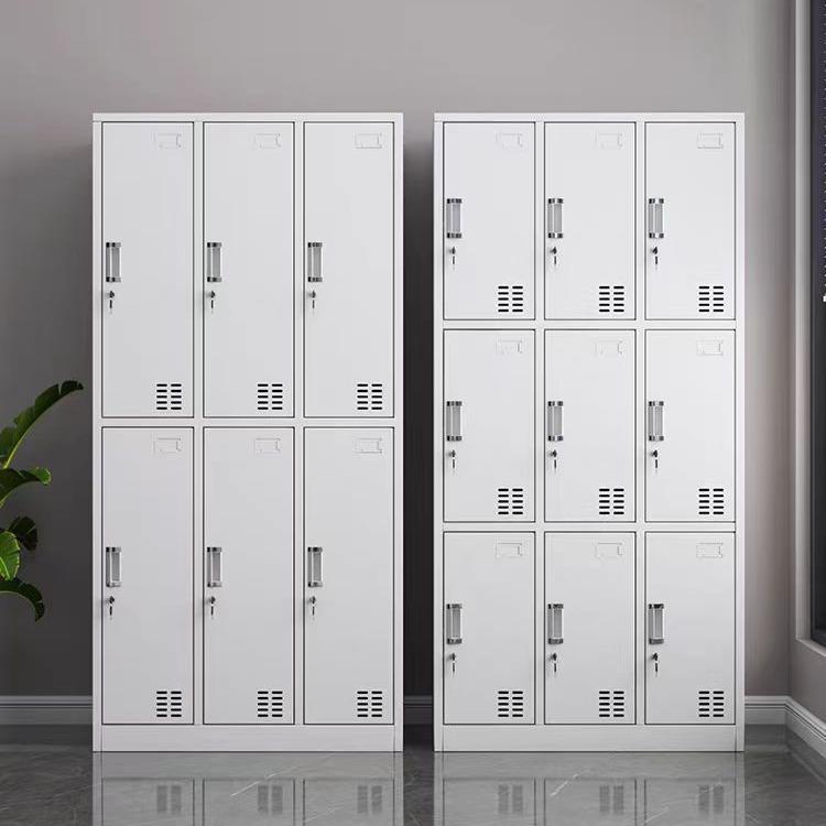 门宿舍更衣柜钢制鞋柜碗柜柜存储凭证柜铁多皮柜厂家-现货钢制收