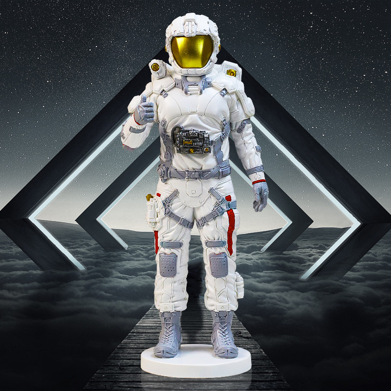 科技感宇航员太空人航天员创意玩偶手办客厅桌面模型装饰品小摆件