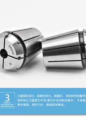 止水ERS夹头ER16/20/25/32/40内出水钻筒夹内冷专用夹头中心出水