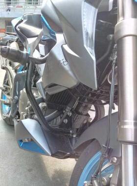 升仕ZT310-RR1R2街车摔改装前版护摩托车保险杠竞技杠防杠杆