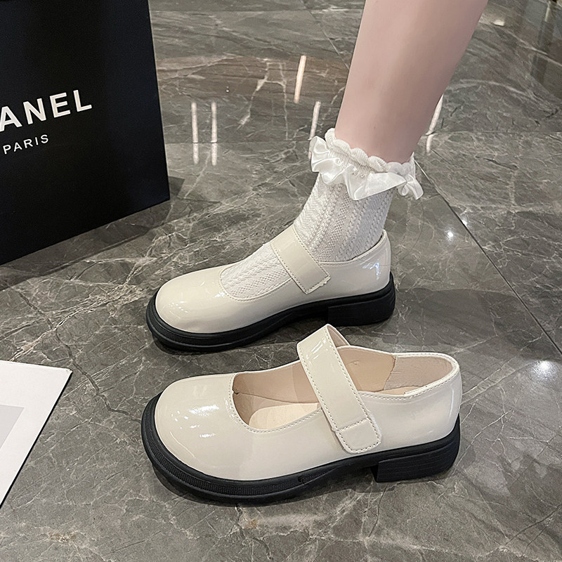 初中生小学生白黑色小皮鞋日系少女孩校服礼仪公主鞋合唱表演出鞋,女鞋,浅口单鞋,淘宝优惠券,粉丝福利购,淘宝优惠卷