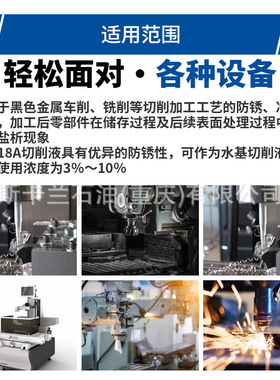 长城M3018水基型切削液3018A合成切削液CNC加工切削液 白色