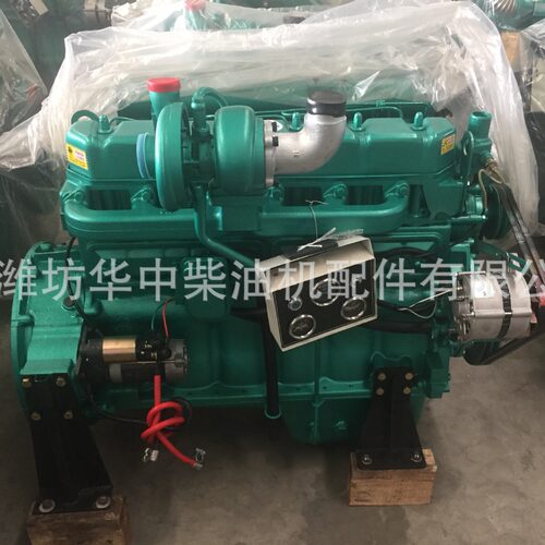 潍坊柴油发电机组用R6105AZLD 110KW发动机 100KW6缸柴油发动机
