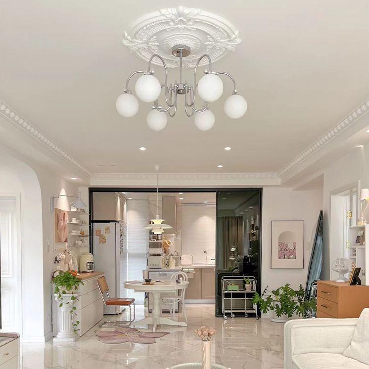 轻奢简约蝴蝶结吊灯现代简约客厅创意卧室轻法式风灯具