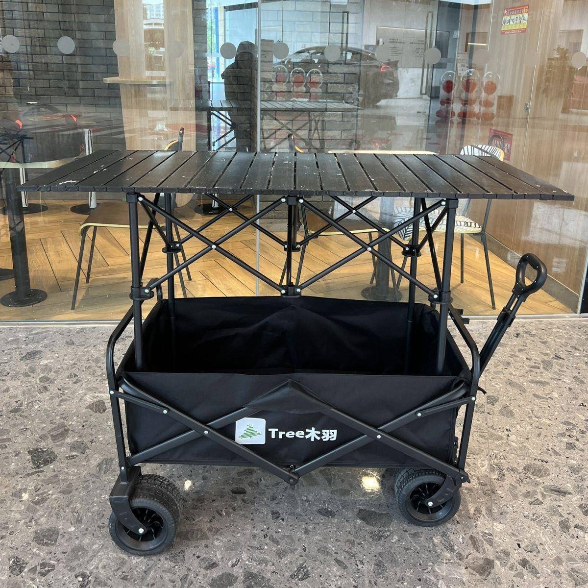 摆摊小推车户外夜市可移动餐车集市摆摊车促销台摊位