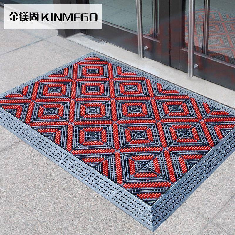 门口地垫进门家用室外入户门垫酒店大门防滑脚垫户外除尘防滑门垫