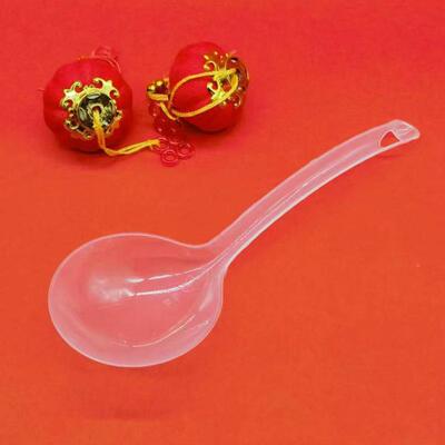 一次性子塑料大汤公勺勺箱外卖打包砂锅粥勺酸菜鱼81230商用大勺