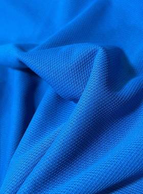 4级撞白校标6/35消光双染涤盖棉布珠地0网5眼190-20g夏季PL35校服