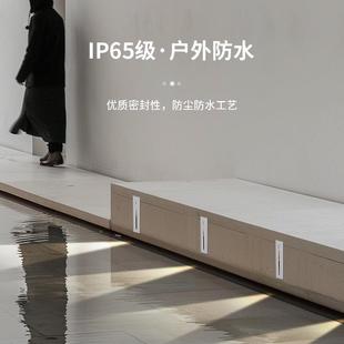 防嵌入式 F020廊人体感应台水 户长条地脚灯外楼梯别墅阶酒店走GS